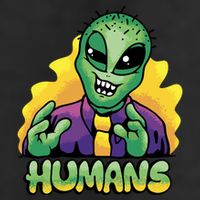 Humans Crazy Alien Funny Adult Drive Performance Visor