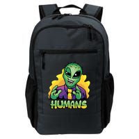 Humans Crazy Alien Funny Backpack