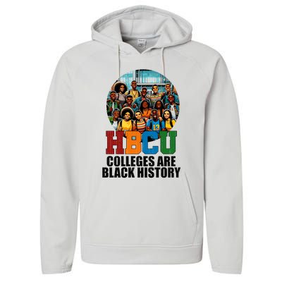 Hbcu Colleges Are Black History Month Performance Fleece Hoodie