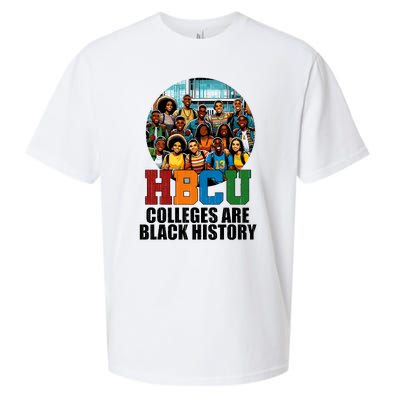 Hbcu Colleges Are Black History Month Sueded Cloud Jersey T-Shirt