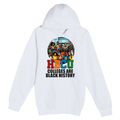 Hbcu Colleges Are Black History Month Premium Pullover Hoodie