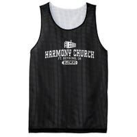 Harmony Church Alumni Retro Fort Benning Ga Mesh Reversible Basketball Jersey Tank