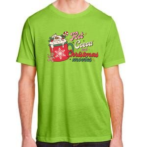 Hot Cocoa And Christmas Movies Adult ChromaSoft Performance T-Shirt