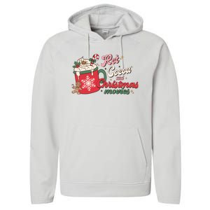 Hot Cocoa And Christmas Movies Performance Fleece Hoodie