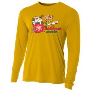 Hot Cocoa And Christmas Movies Cooling Performance Long Sleeve Crew