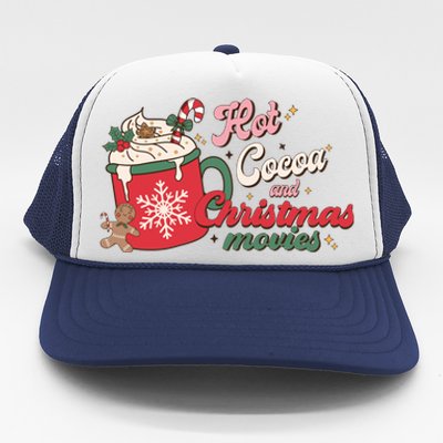 Hot Cocoa And Christmas Movies Trucker Hat