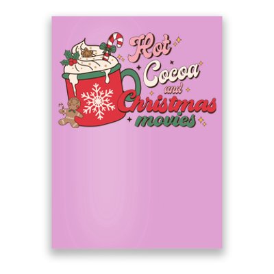 Hot Cocoa And Christmas Movies Poster