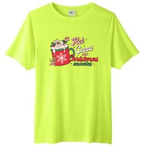 Hot Cocoa And Christmas Movies Tall Fusion ChromaSoft Performance T-Shirt