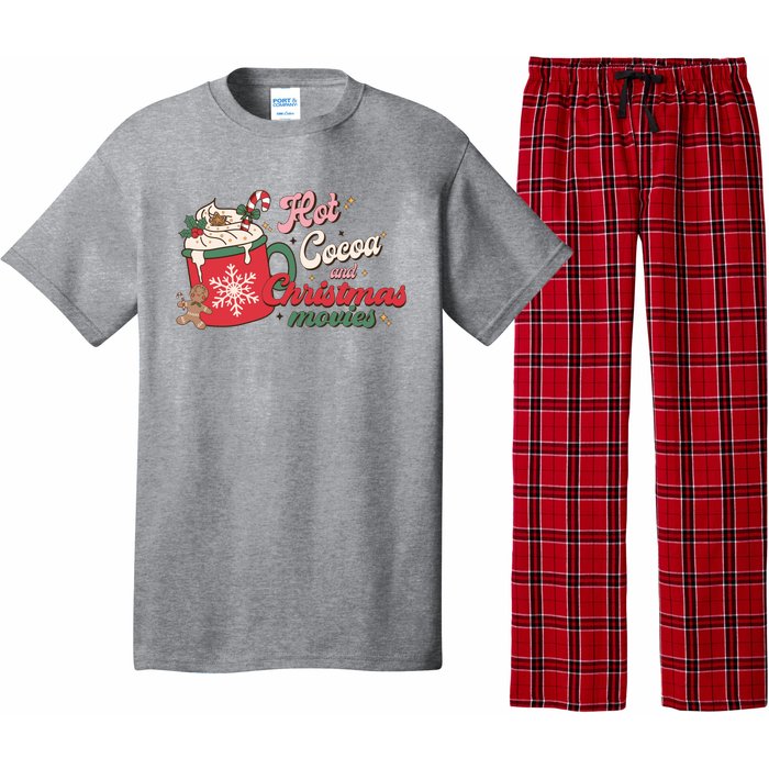 Hot Cocoa And Christmas Movies Pajama Set