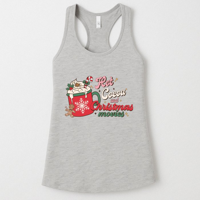 Hot Cocoa And Christmas Movies Womens Tank Top