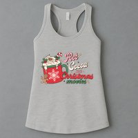 Hot Cocoa And Christmas Movies Womens Tank Top
