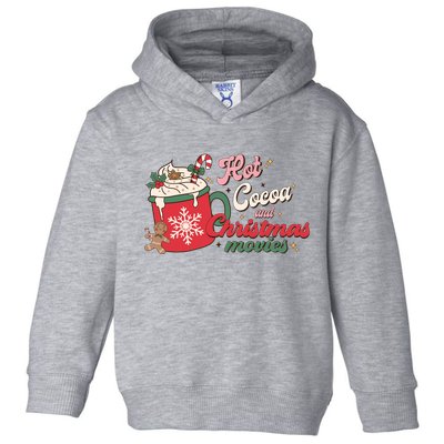 Hot Cocoa And Christmas Movies Toddler Hoodie
