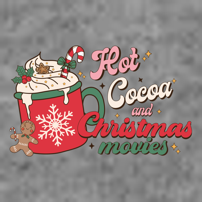Hot Cocoa And Christmas Movies Tank Top