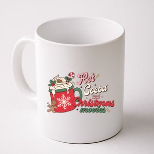 Hot Cocoa And Christmas Movies Coffee Mug