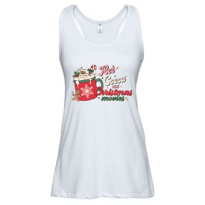 Hot Cocoa And Christmas Movies Ladies Essential Flowy Tank
