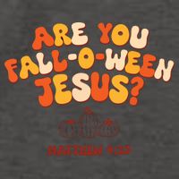 Halloween Christian Are You Fall O Ween Jesus Vector Backpack