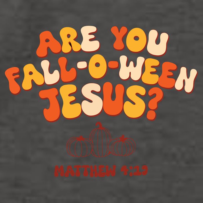 Halloween Christian Are You Fall O Ween Jesus Vector Backpack