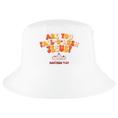 Halloween Christian Are You Fall O Ween Jesus Cool Comfort Performance Bucket Hat