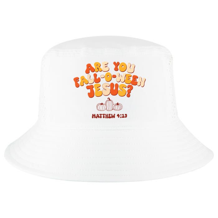 Halloween Christian Are You Fall O Ween Jesus Cool Comfort Performance Bucket Hat