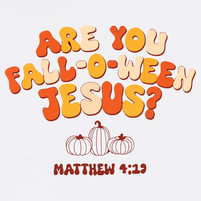 Halloween Christian Are You Fall O Ween Jesus Tall T-Shirt