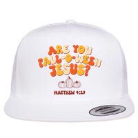 Halloween Christian Are You Fall O Ween Jesus Flat Bill Trucker Hat