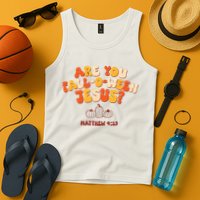 Halloween Christian Are You Fall O Ween Jesus Tank Top