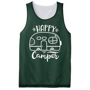 Happy Camper Adventure Travel Mesh Reversible Basketball Jersey Tank