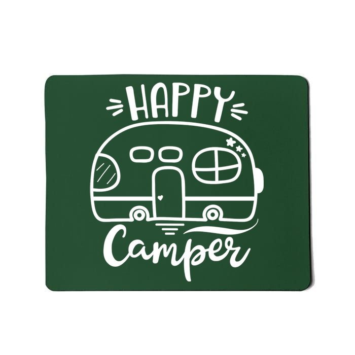 Happy Camper Adventure Travel Mousepad