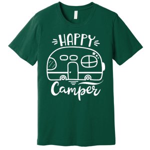 Happy Camper Adventure Travel Premium T-Shirt