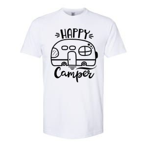 Happy Camper Adventure Travel Softstyle CVC T-Shirt