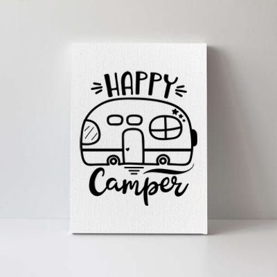 Happy Camper Adventure Travel Canvas