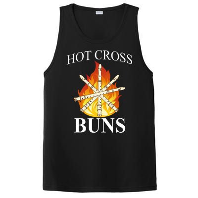 Hot Cross Buns Metal Rock PosiCharge Competitor Tank