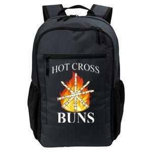 Hot Cross Buns Metal Rock Daily Commute Backpack