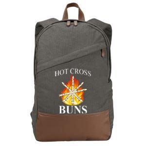 Hot Cross Buns Metal Rock Cotton Canvas Backpack