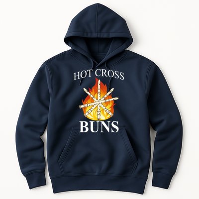 Hot Cross Buns Metal Rock Hoodie