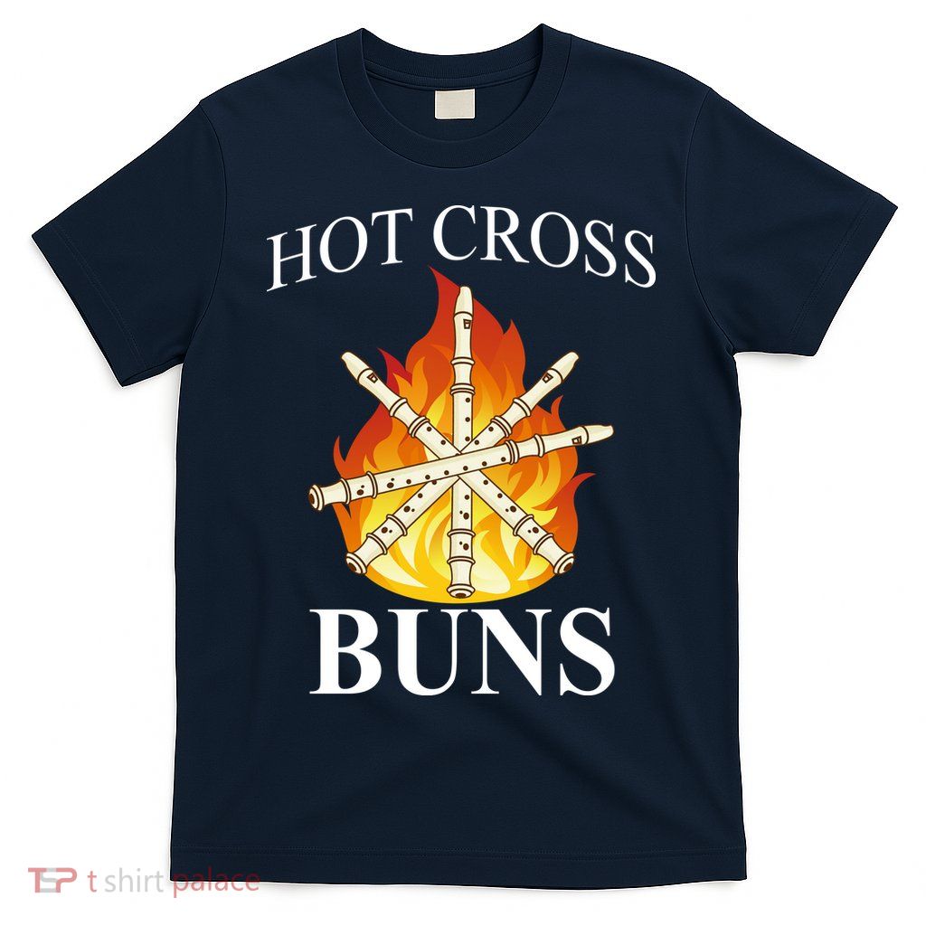 Hot Cross Buns Metal Rock T-Shirt