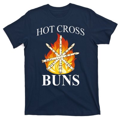 Hot Cross Buns Metal Rock T-Shirt