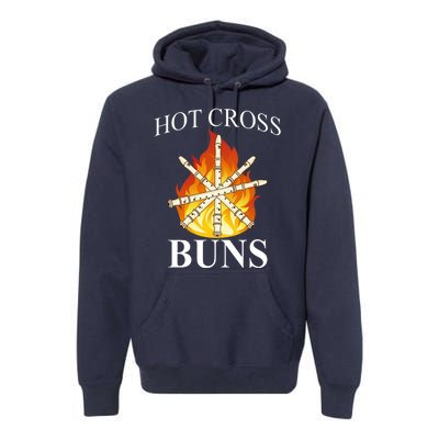 Hot Cross Buns Metal Rock Premium Hoodie