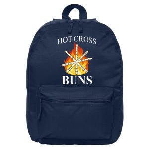 Hot Cross Buns Metal Rock 16 in Basic Backpack