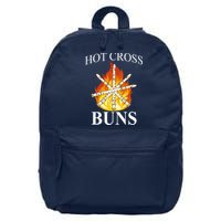 Hot Cross Buns Metal Rock 16 in Basic Backpack