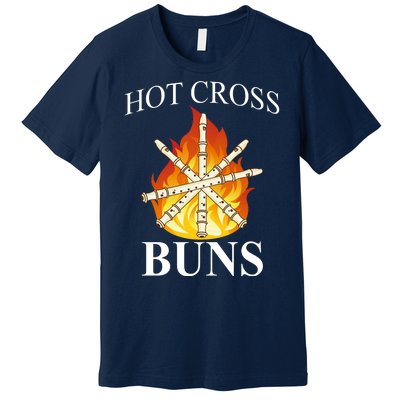 Hot Cross Buns Metal Rock Premium T-Shirt