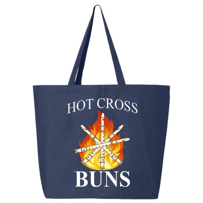 Hot Cross Buns Metal Rock 25L Jumbo Tote