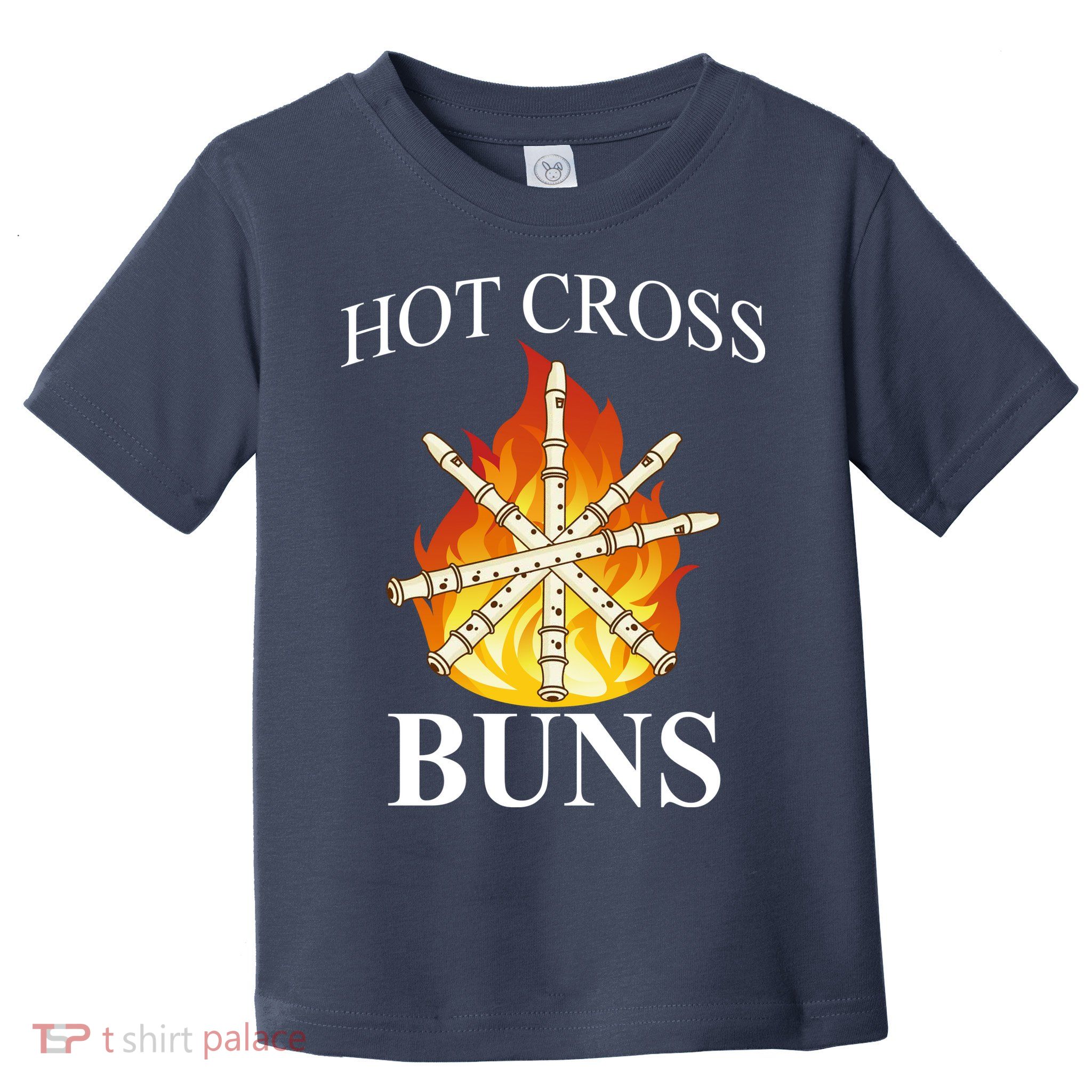 Hot Cross Buns Metal Rock Toddler T-Shirt