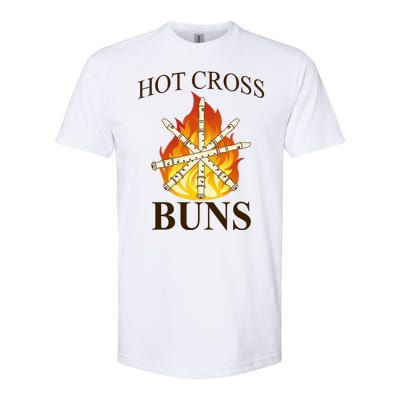 Hot Cross Buns Metal Rock Softstyle CVC T-Shirt