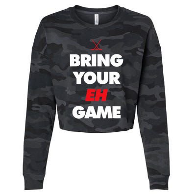 Hockey - Canada bring your EH Game Cropped Pullover Crew