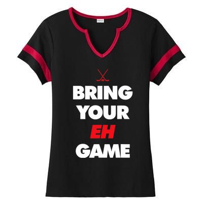 Hockey - Canada bring your EH Game Ladies Halftime Notch Neck Tee