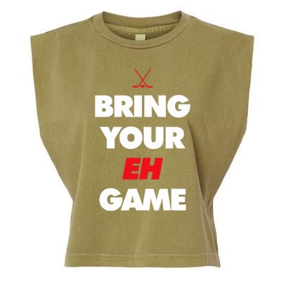 Hockey - Canada bring your EH Game Garment-Dyed Women's Muscle Tee