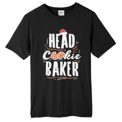 Head Cookie Baker Matching Family Christmas Pajama Gift Cute Gift Tall Fusion ChromaSoft Performance T-Shirt