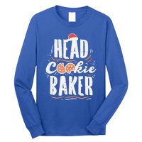 Head Cookie Baker Matching Family Christmas Pajama Gift Cute Gift Long Sleeve Shirt