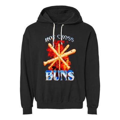 Hot Cross Buns Garment-Dyed Fleece Hoodie